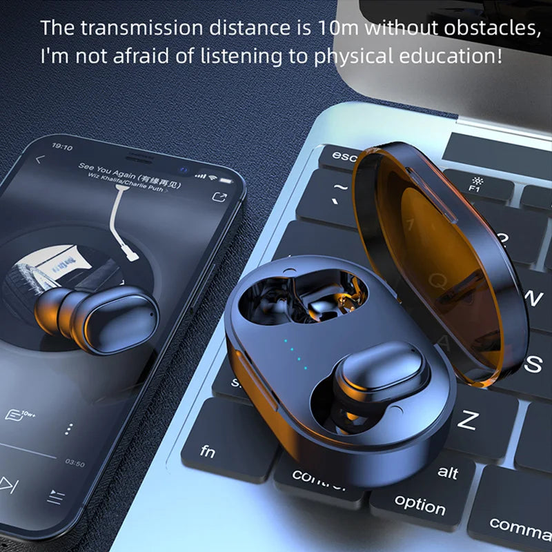 Fone de ouvido sem fio a6 Bluetooth