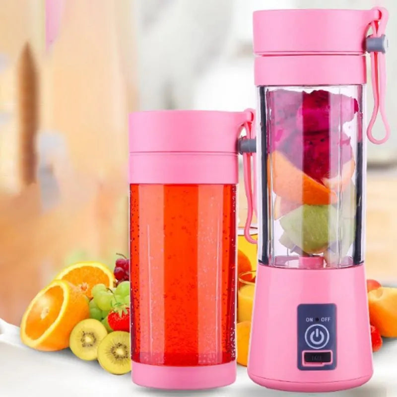 Mini Liquidificador Portátil Usb Shake 6 Lâminas