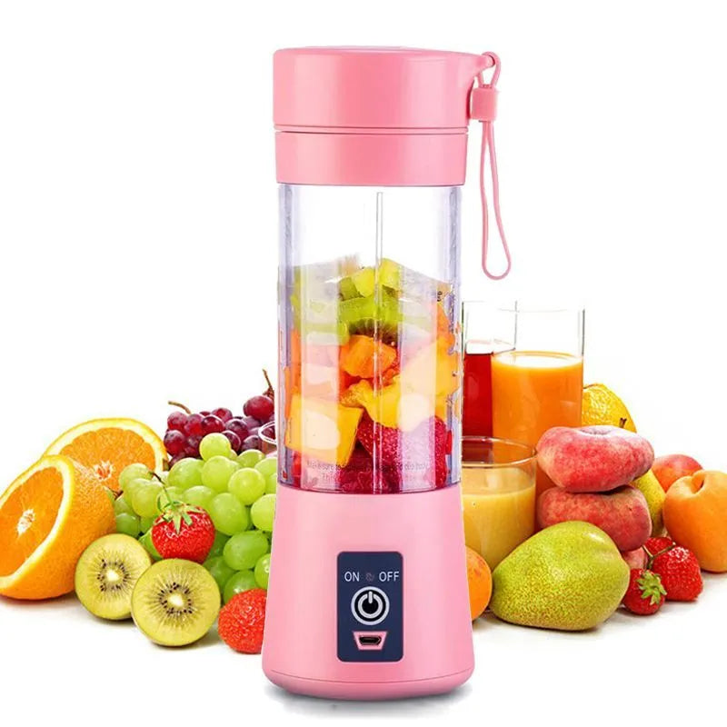 Mini Liquidificador Portátil Usb Shake 6 Lâminas