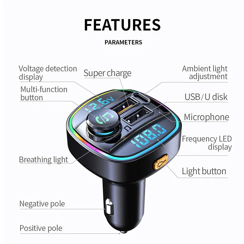 Carregador Bluetooth completo para altomovel