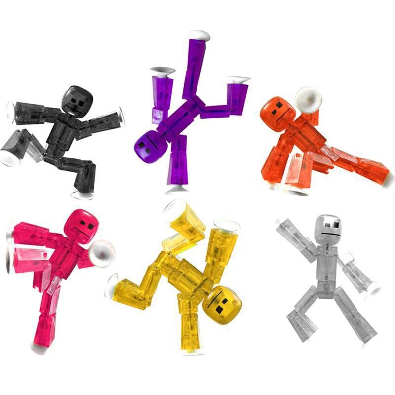 Brinquedo Stikbot Boneco Com Ventosa