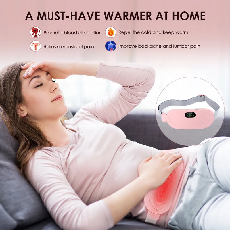 Massageador e Aquecedor Para Cólica Menstrual