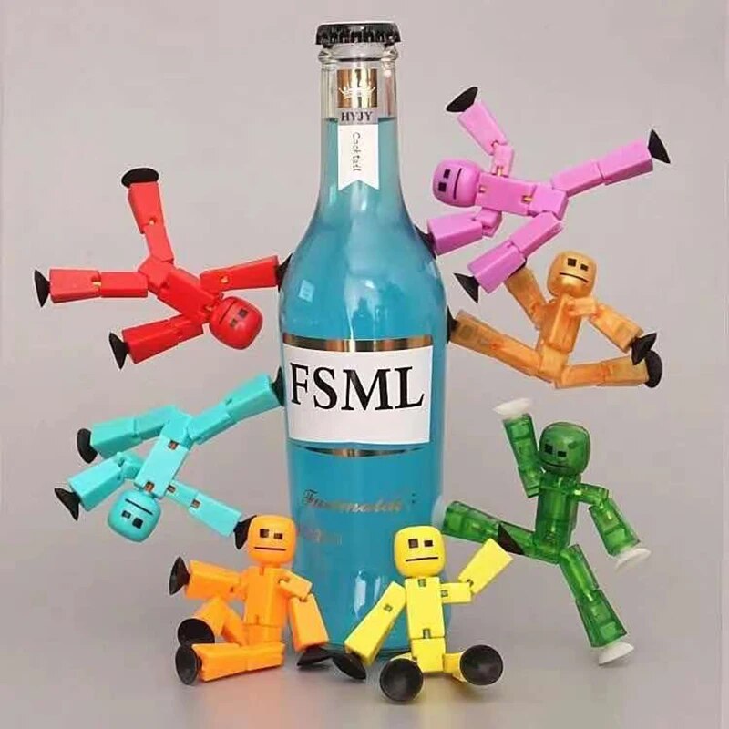 Brinquedo Stikbot Boneco Com Ventosa