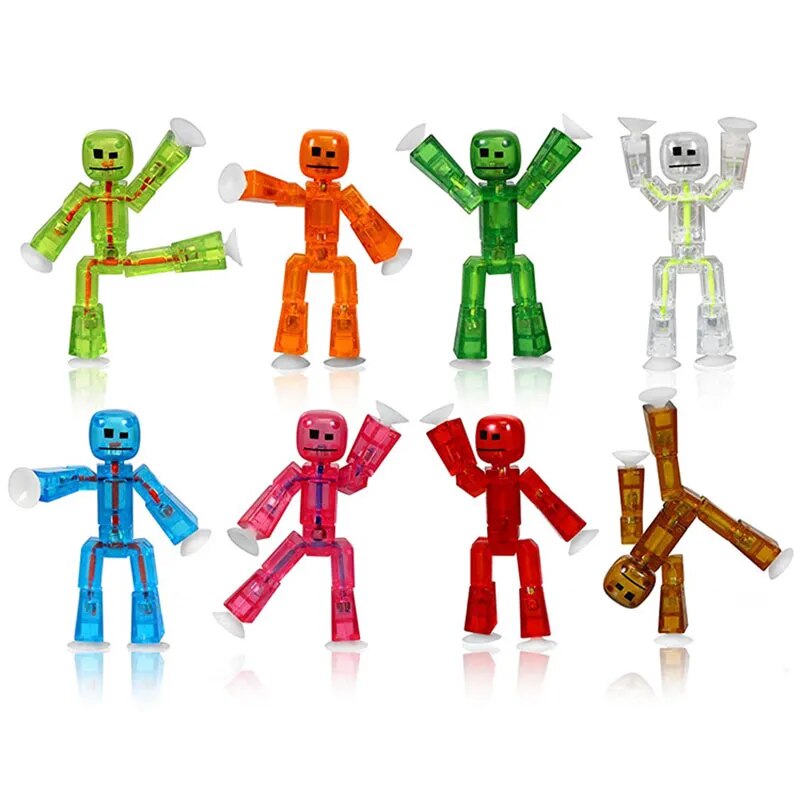 Brinquedo Stikbot Boneco Com Ventosa